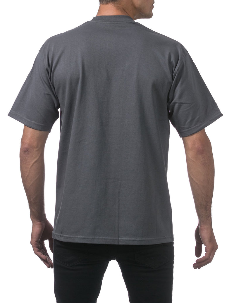 PRO CLUB Heavyweight Short Sleeve Tall Tee GRAPHITE - THE M.F OLDSCHOOL STORE