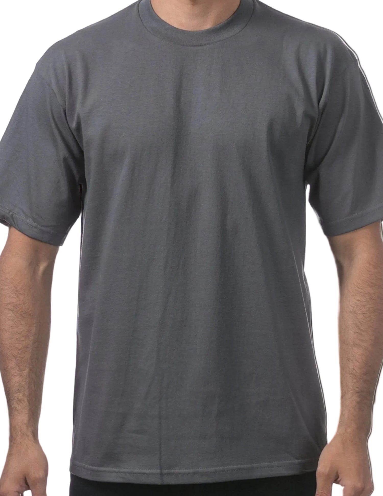 PRO CLUB Heavyweight Short Sleeve Tall Tee GRAPHITE - THE M.F OLDSCHOOL STORE