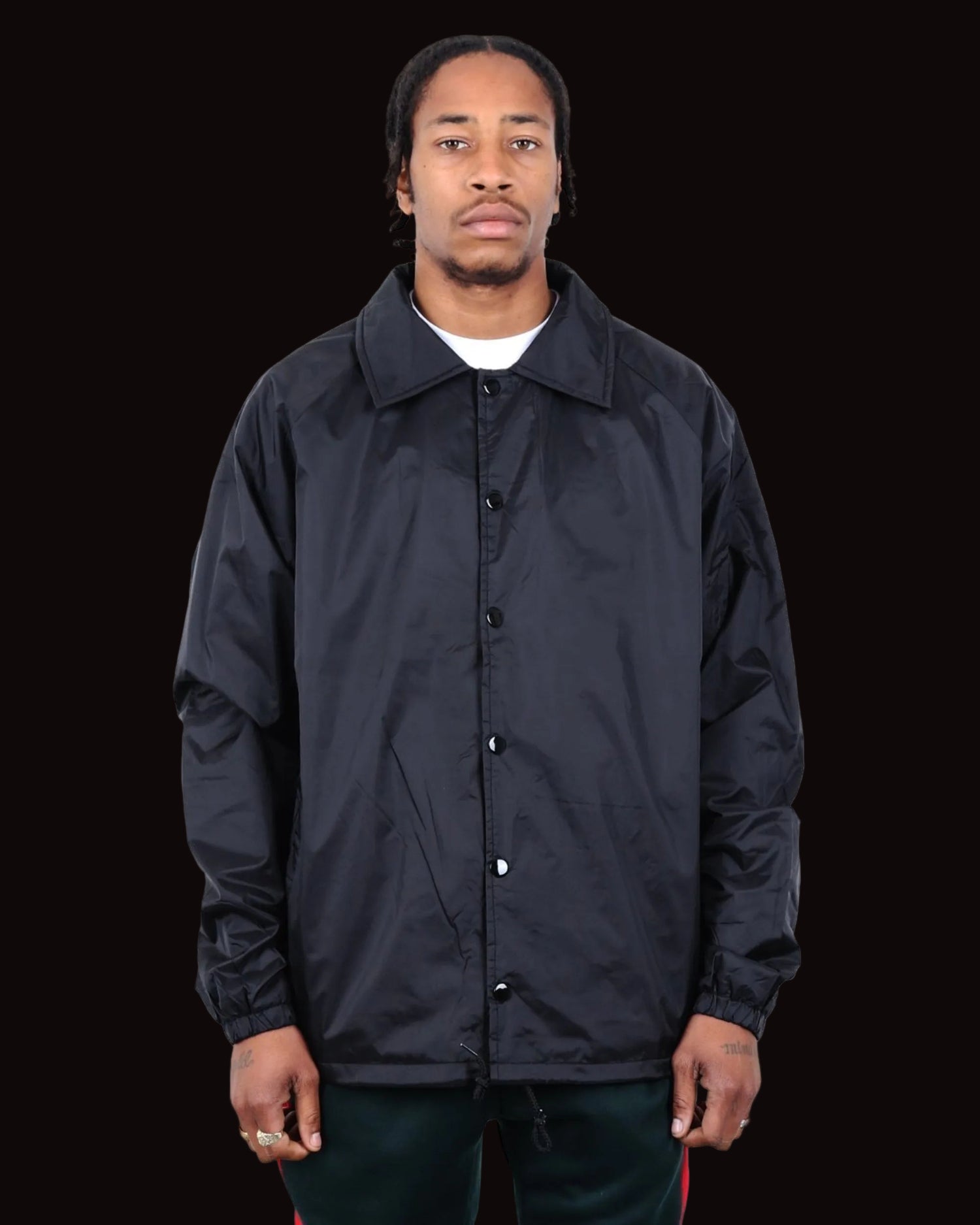 SHAKKA WEAR OG LINED COACHES JACKET, THE BASICS - THE M.F OLDSCHOOL STORE