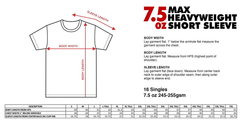 SHAKA WEAR Heavy Weights S/S Tees