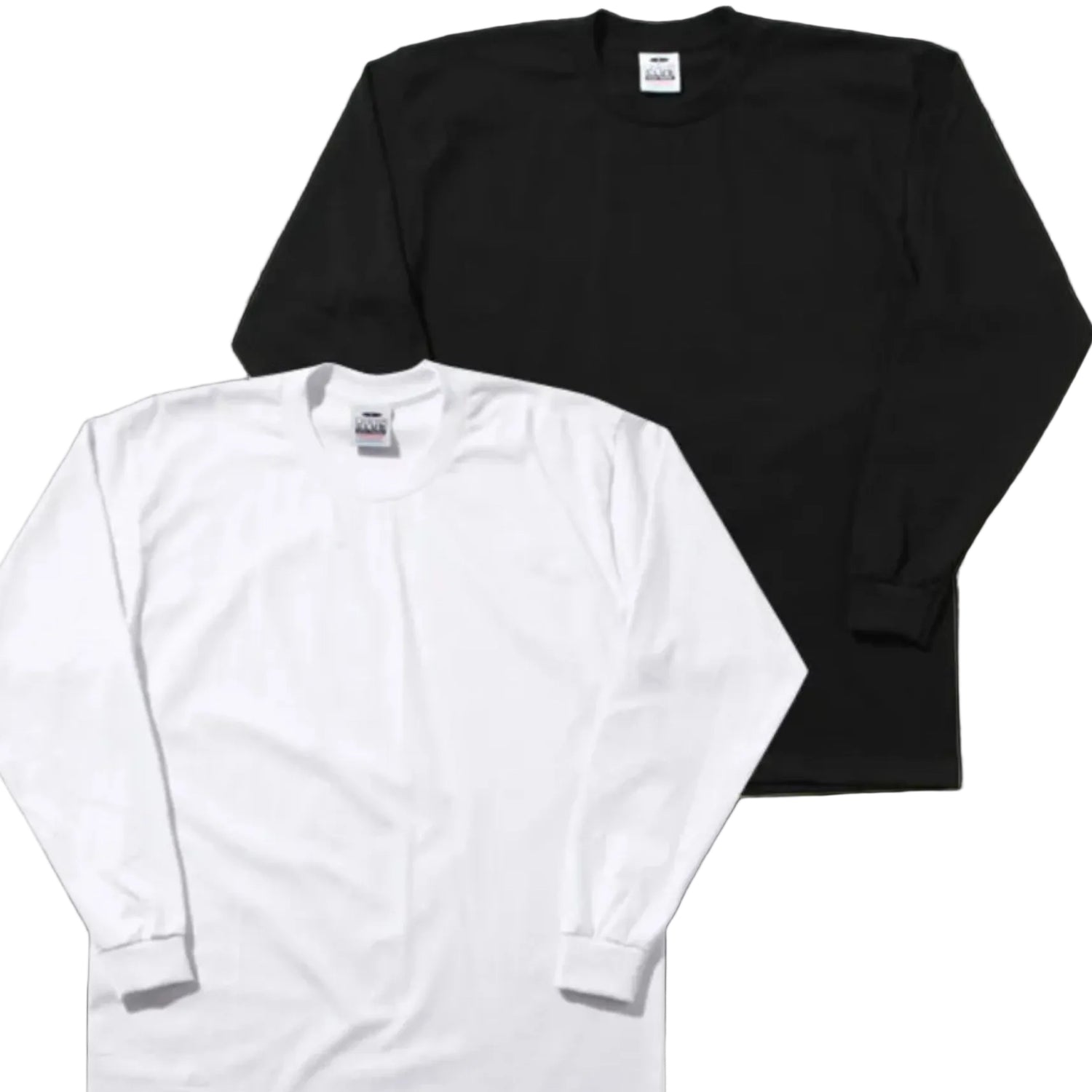 Pro Club Tee Shirt LONG SLEEVE Heavyweight Talls BLACK - THE M.F OLDSCHOOL STORE