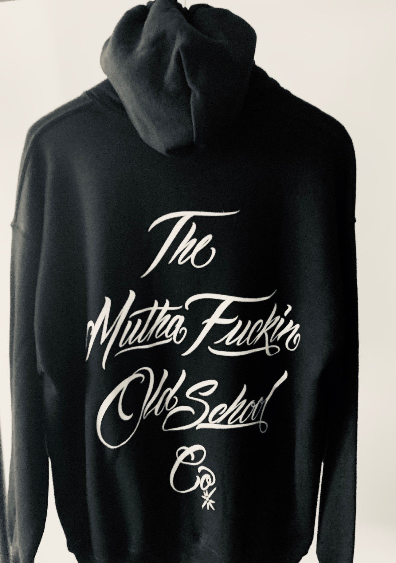 THE M.F OLDSCHOOL CO , Hooded sweatshirt, black - THE M.F OLDSCHOOL STORE