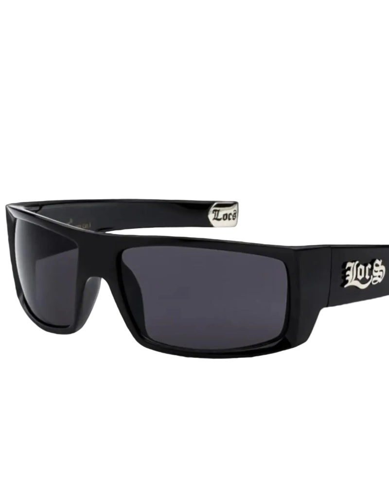 LOC'S OG Wrap Sunglasses — Black (LOC 91270)