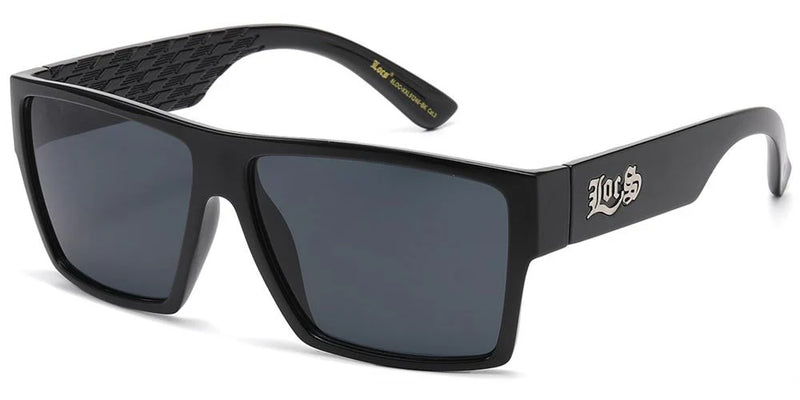 LOC'S OG Originals Sunglasses LOC-XXL91246-BK Wide Fit frame