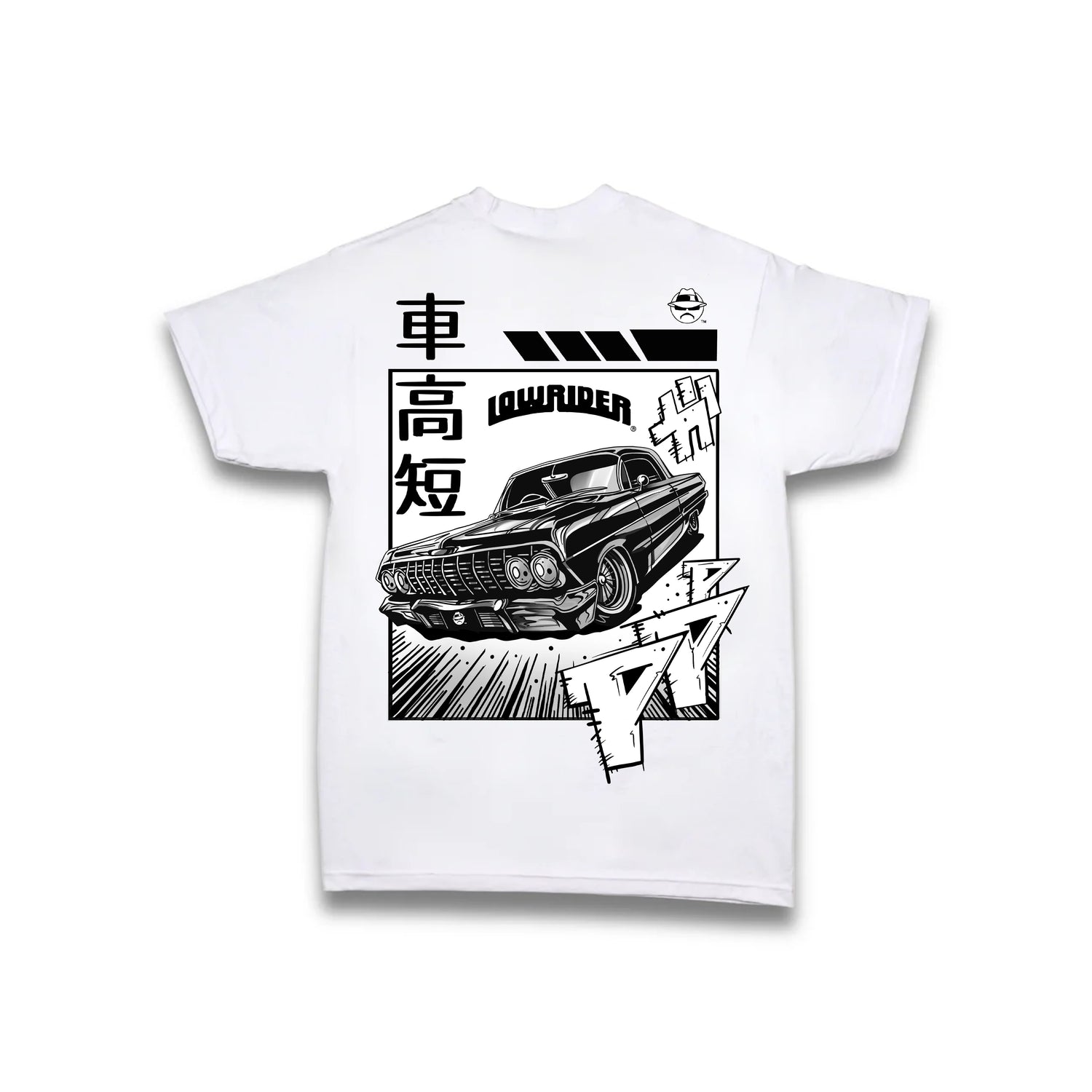 LOWRIDER USA OG Original   Manga White