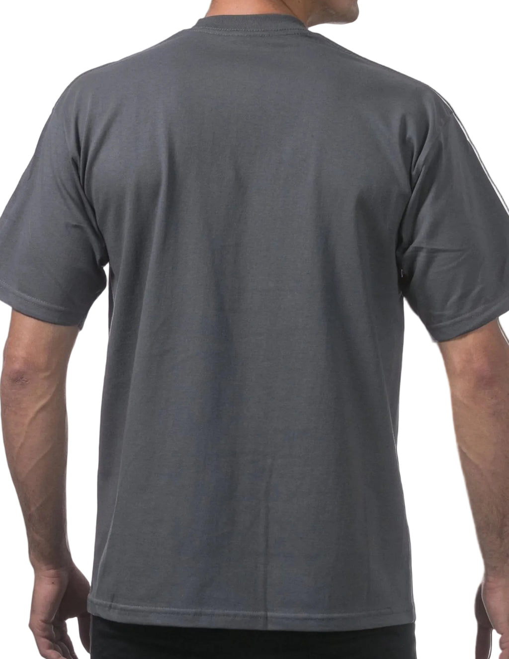 PRO CLUB Heavyweight Short Sleeve Tall Tee  GRAPHITE - THE M.F OLDSCHOOL STORE