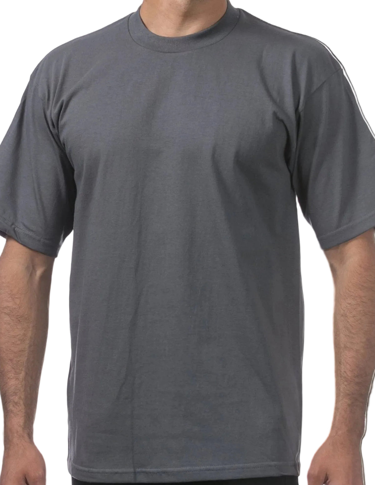 PRO CLUB Heavyweight Short Sleeve Tall Tee  GRAPHITE - THE M.F OLDSCHOOL STORE