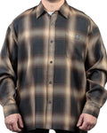 LOWRIDER  Veteranos  Long Sleeves Shirts , BROWN