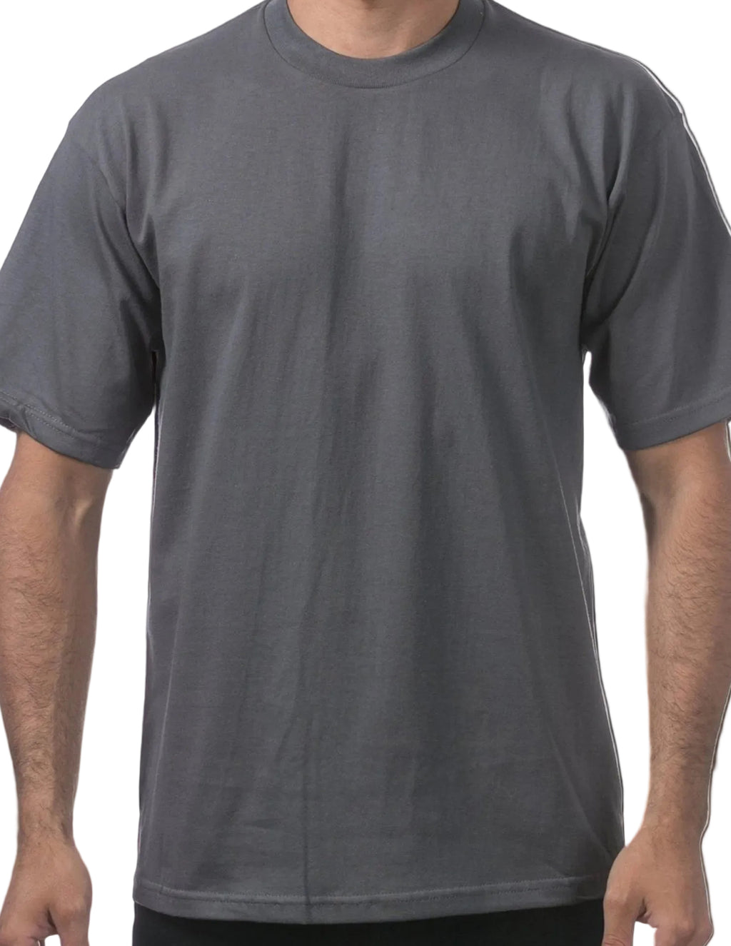 PRO CLUB Heavyweight Short Sleeve Tall Tee  GRAPHITE - THE M.F OLDSCHOOL STORE