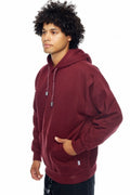 PROCLUB heavyweight hoodie, Tall, maroon | THE ORIGINAL OG STORE
