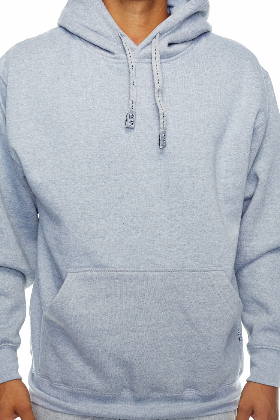 ProClub Heavyweight Hood,  Heather Grey  THE ORIGINAL OG STORE