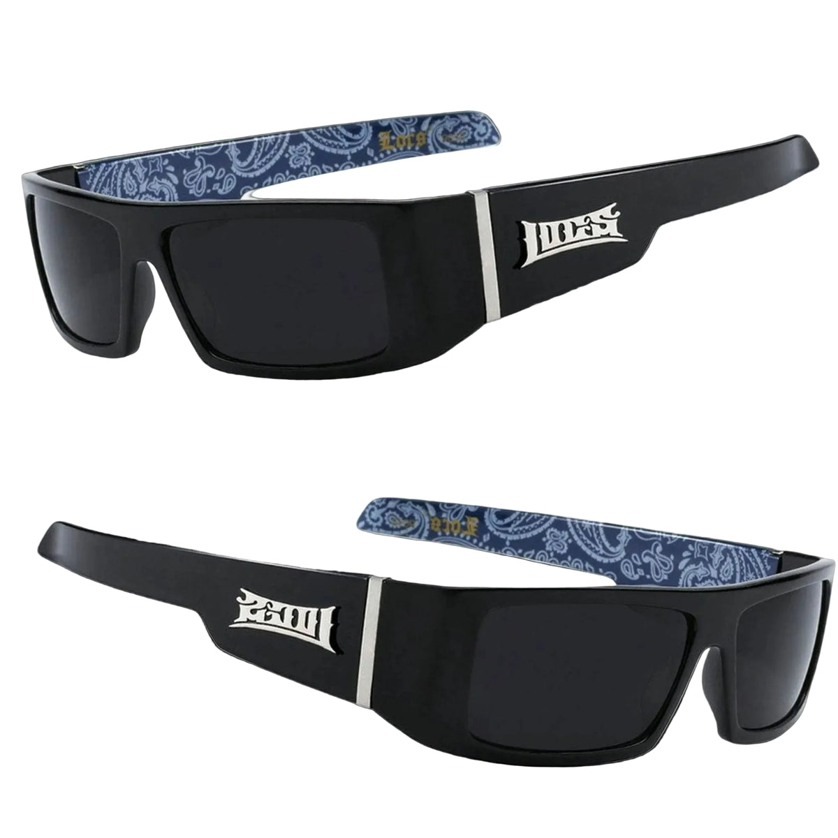 LOCS OG Originals   LOC9058 - BK, RED, BLUE, WHITE ,  BANDANA